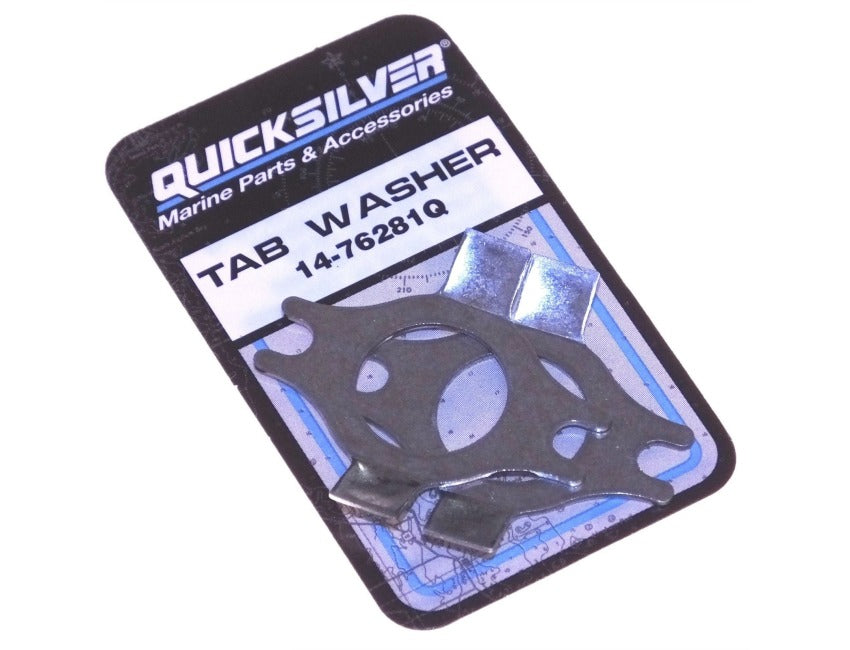 Quicksilver låseskive til propelmøtrik 14-76281Q, pakke med 2 stk.