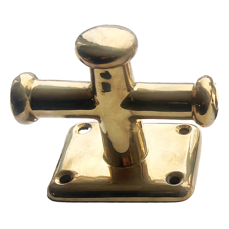 Krydspullert enkelt messing 60 x 80 mm