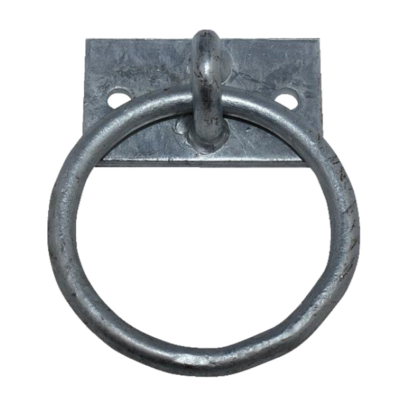 Fortøjningsring vgl.   Ring 16x120mm   Bundplade 6x70x120mm   Hul Ø:10mm