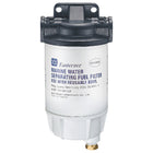Fuel filter complete w/alu top &amp; bottom, 10 micron