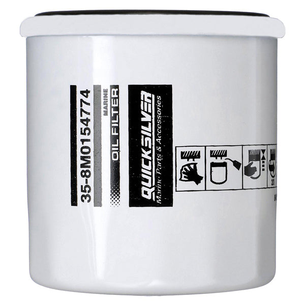 Quicksilver 8M0154774 Oliefilter til forskellige marinemotor
