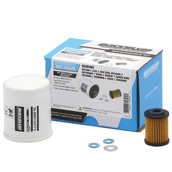 Quicksilver 8M0222305 100T Service Kit, Suzuki Various 200-3