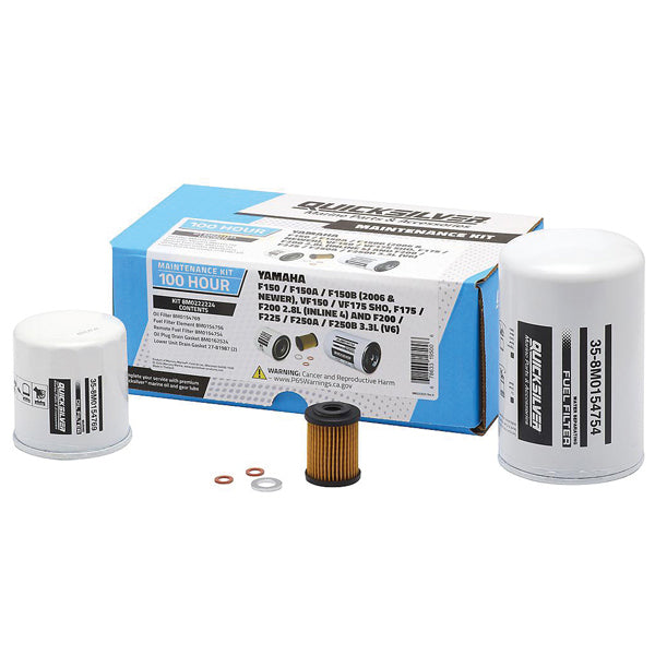 Quicksilver 8M0222224 100T Service Kit, Yamaha Diverse 150/1