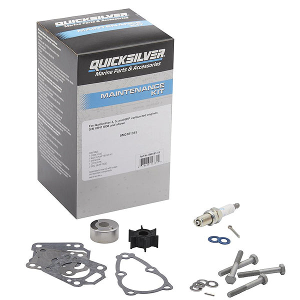 Quicksilver 8M0181315 Service Kit, Mercury, 4-6 hk Karburato