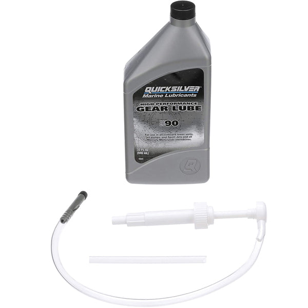 Quicksilver HP gear lube 0.946L med pumpe