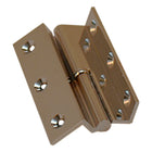 Ship hinge offset chrome-plated brass left 60x32mm