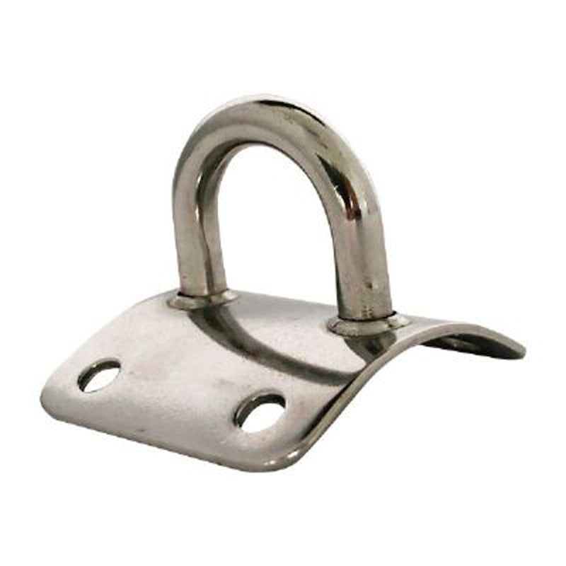 Gebogene Platte rf Ø:6mm Vertikale Halterung H:41 x B:47 mm