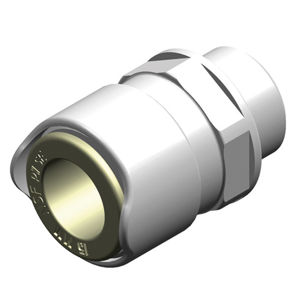 Whale adapter lige han 1/2''-15 mm