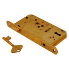 Mortise Lock M/3-Part Latch H f/Cyl