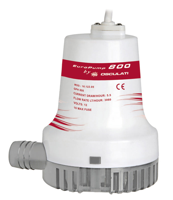 Europump II nedsænkelig lænsepumpe 800, 12 V