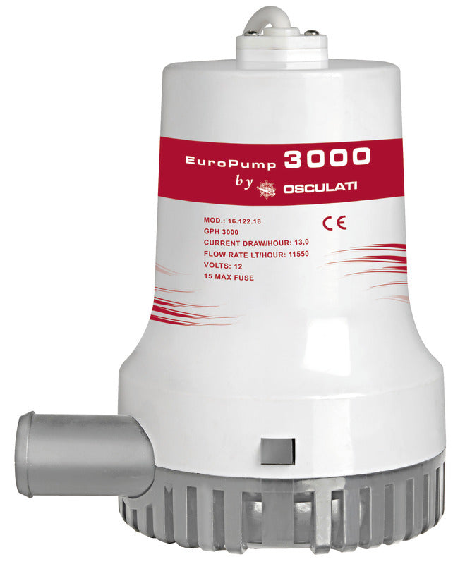 Europump II dykbar lænsepumpe 3000 12 V