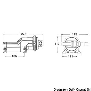 Whale Gulper 220 gråvandspumpe 12 V, bulk