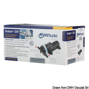 Whale Gulper Pumpe 220 12V
