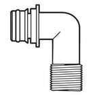 Europump plug-in-lynfitting 90° med 1/2″ gevind