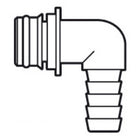 Europump 90° plug-in hurtigfitting med 19 mm slangestuds