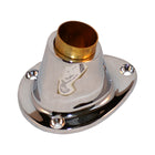 Flagstangsholder forkromet med bøsning 23-25 mm