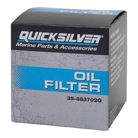 Quicksilver 883702Q motoroliefilter til V6 MerCruiser sterndrive