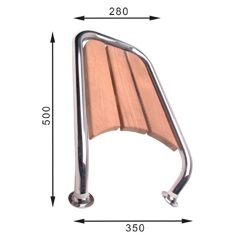 Platform For Motorboat 350 x 500 mm