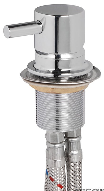 Shower series bruseblandingsbatteri Slim til varmt og koldt vand