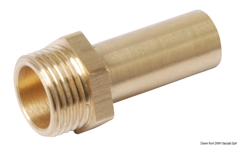 KP-rørkobling til Ø12 mm vandrør, cylindrisk med 3/8″ udvendigt gevind
