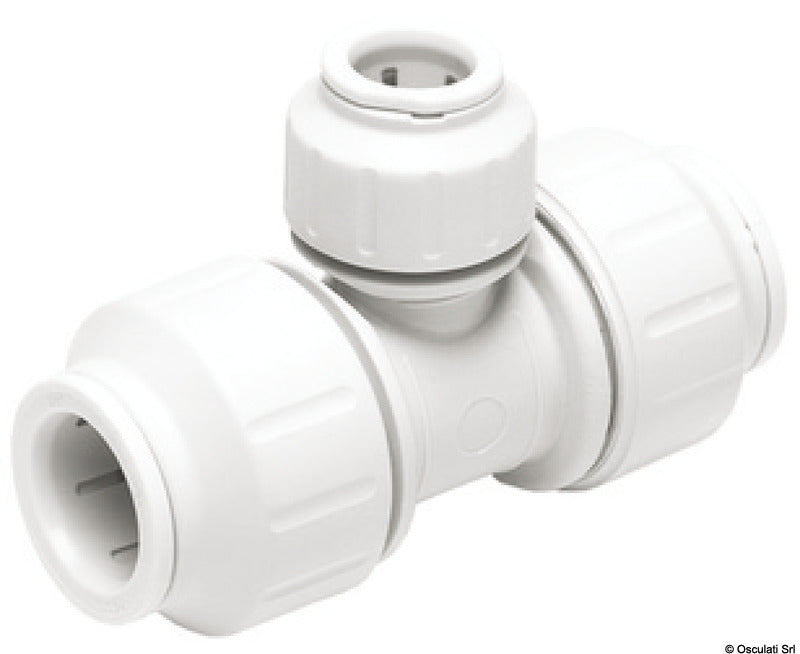 John Guest Speedfit reduceret T-stykke 22 × 15 × 22 mm