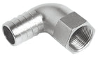 90° slangestuds med hungevind i AISI 316 rustfrit stål
