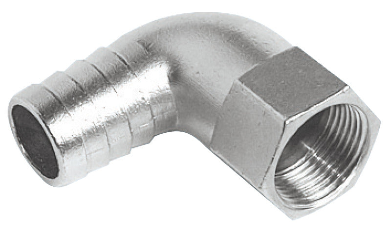 90° slangestuds med indvendigt gevind 1/2", Ø18 mm