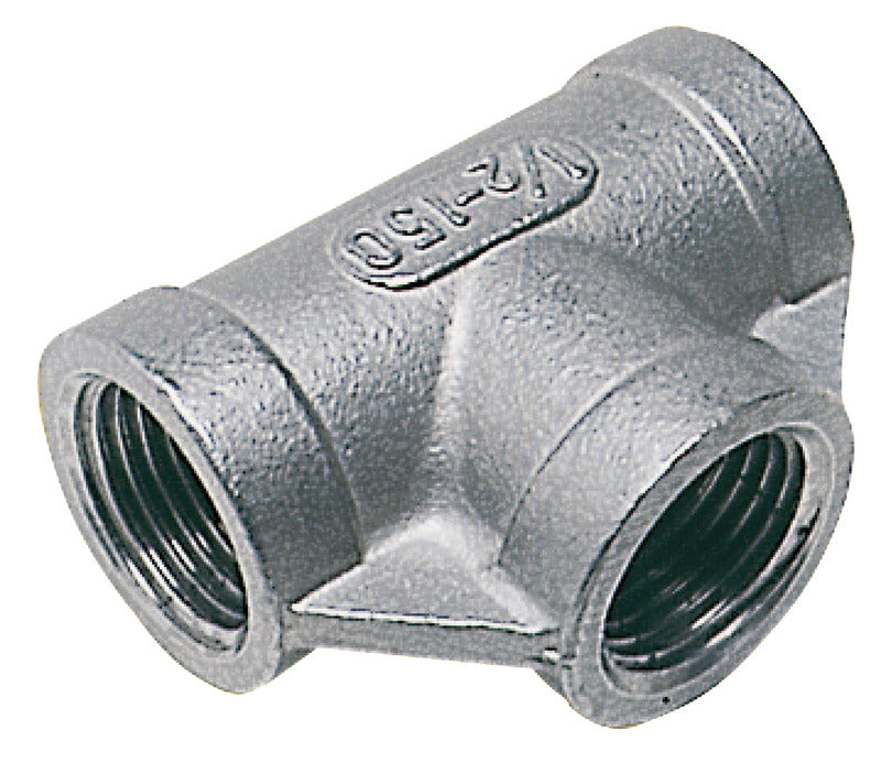 T-stykke med indvendigt gevind i AISI 316 rustfrit stål, 1 1/2"