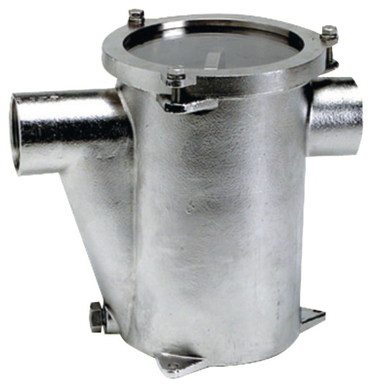 Råvandsfilter til motorkøling i AISI 316 rustfrit stål – 1 1/2″