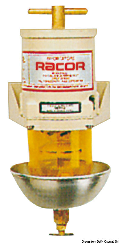 Racor 500MA dieselbrændstoffilter/vandudskiller, 10 μm