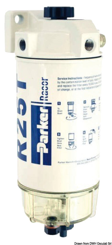 RACOR vand-/dieselfilter 170 l/h Incofin