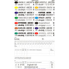 Bådnavn folie 26-30 mm skrifthøjde (specialfremstillet)