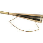 Tågehorn messing med kæde 330 mm (2 stk.)
