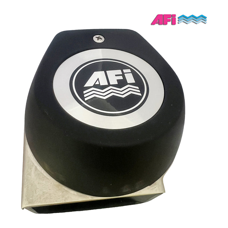 AFI tågehorn 12V 108 dB sort hus