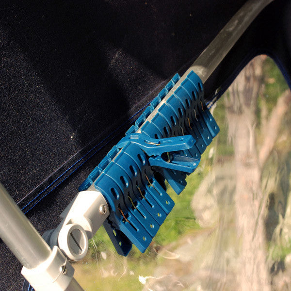 1852 Clamp 25mm 12pcs blue