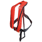 1852 Aero oppustelig redningsvest 165N rød med harness