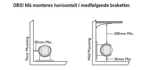 1852 heating tube white length 610mm 80W IP55