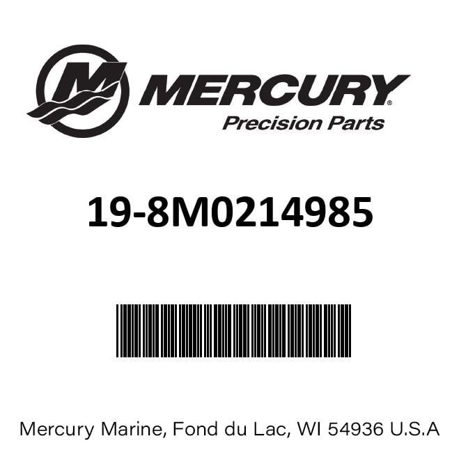 Mercury Marine massiv PVS-ventilationsprop 19-8M0214985 i sort plast