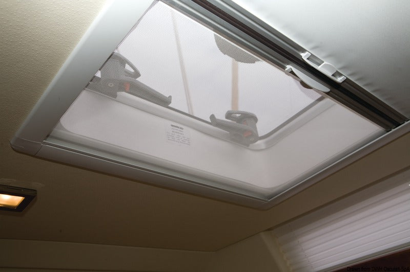 Dometic Oceanair fleksibel PVC-afslutningsramme til SkyScreen, hvid, 20 m