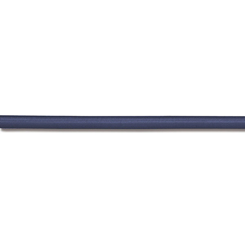 Elastiksnor navyblå 6 mm polyester strømpe