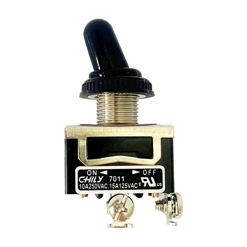 Rocker switch w/rubber 2 pos.