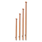 Wooden flagpole with cleat L 800 mm Ø28 mm