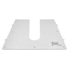 Motor plate for stern white H: 45 x W: 36 cm Goods 3 mm O0503043