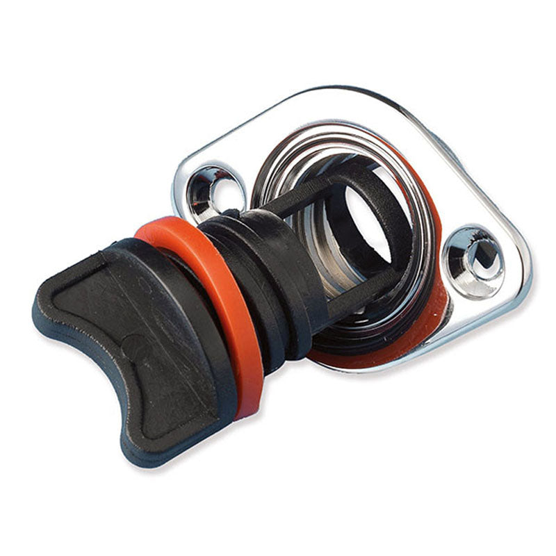 Bundprop nylon forkromet messing HP0223018 Ø18 mm udv Ø23
