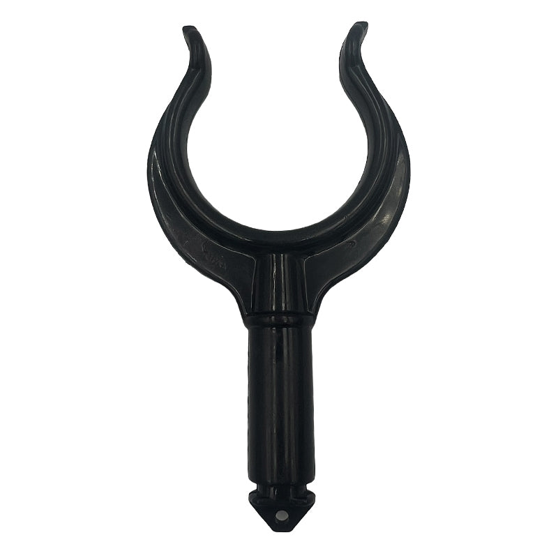 Åregaffel nylon sort 45 mm R3050001