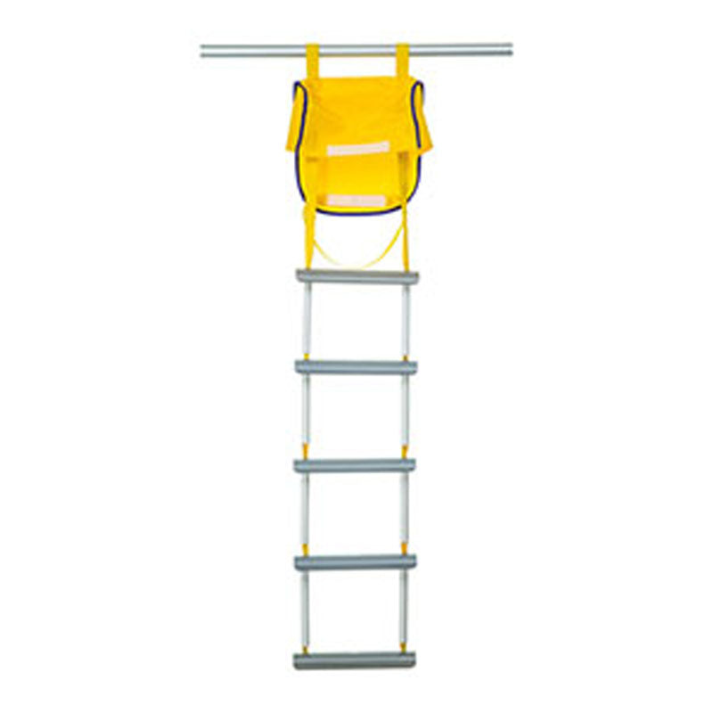 Redningslejder 9-trins med plasttrin inkl. taske S1630009