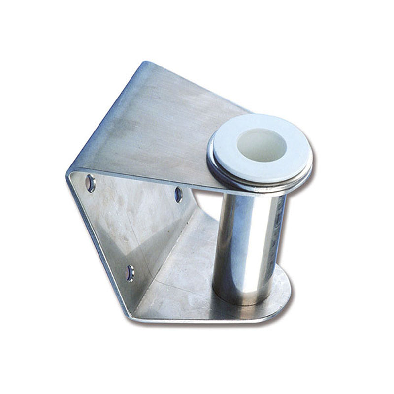 Bøsning rustfri skrå til landgang pos./neg. 100x100 mm S2885120