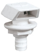 Nylon angled fuel tank vent with 19 mm hose barb