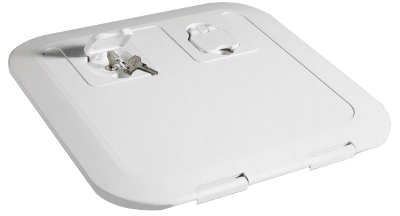 FLUSH CE-inspektionsluge 600 × 250 mm – hvid