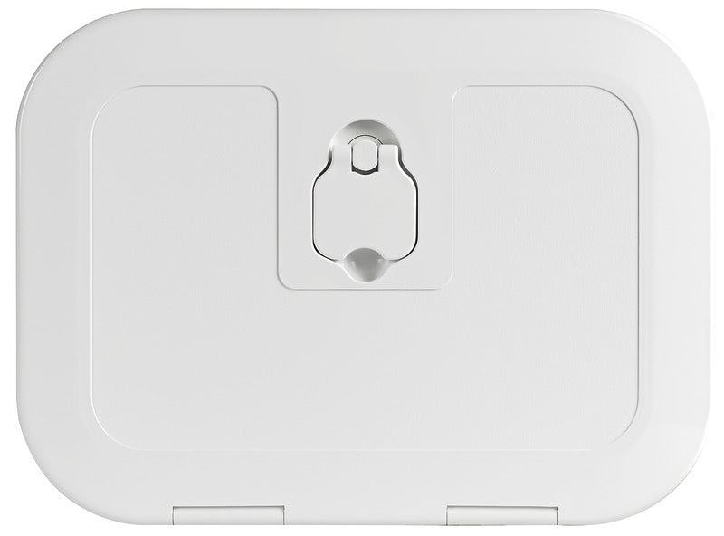 Planmonteret inspektionsluge hvid 380 × 280 mm